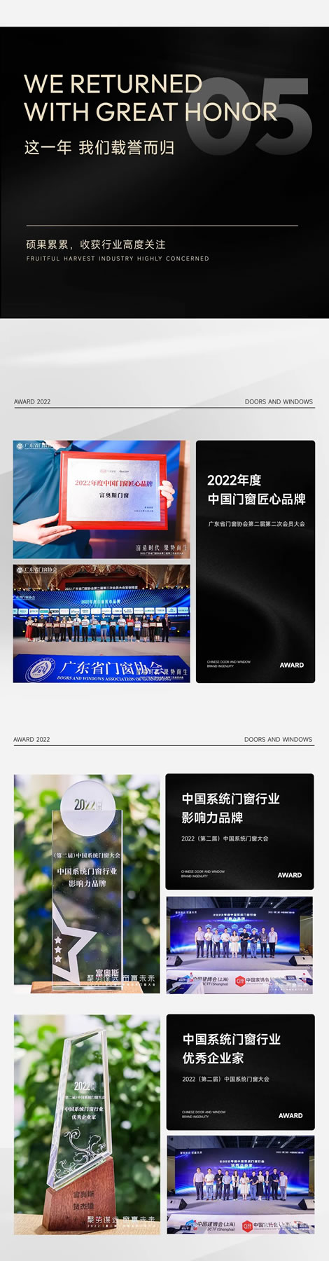 星光璀璨 熠熠生辉 | 富奥斯2022年度大事记